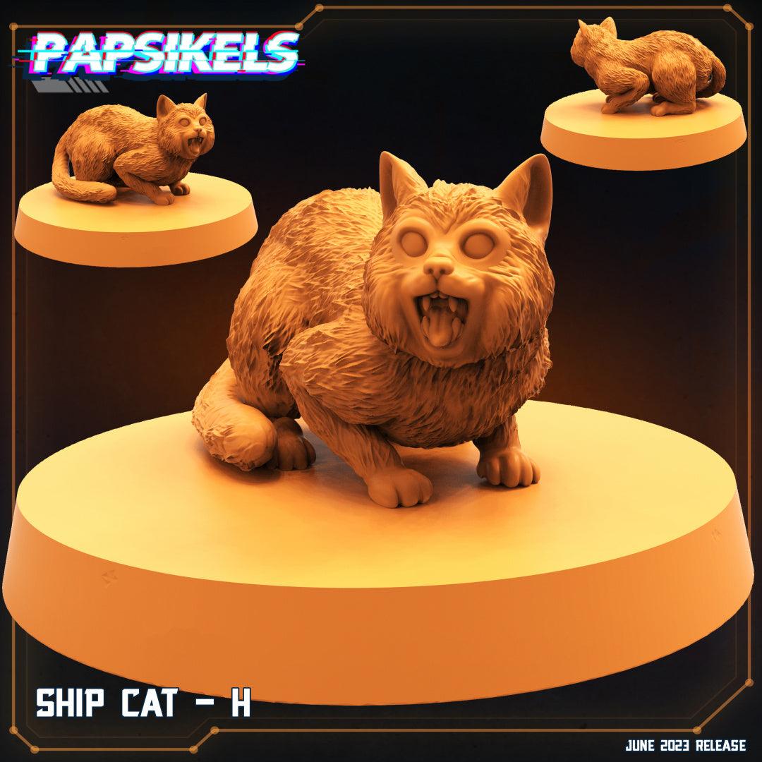 3D Printed Papsikels - Ship Cat Set - 28mm 32mm