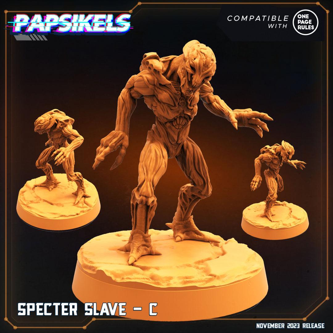 3D Printed Papsikels Specter Slaves Set Skull Hunters Army Bundle 2 28mm 32mm