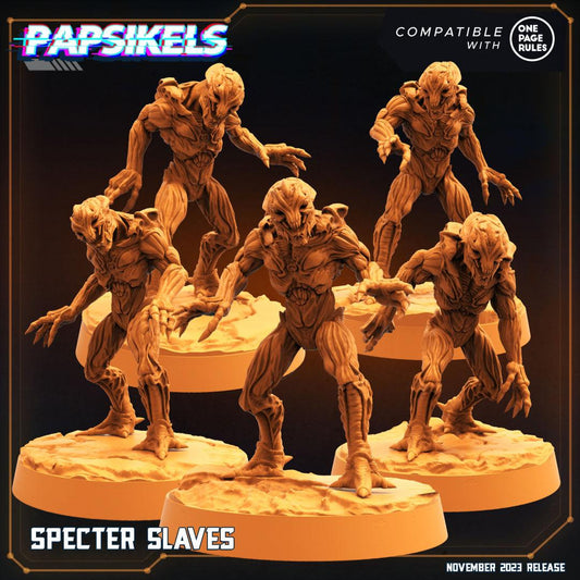 3D Printed Papsikels Specter Slaves Set Skull Hunters Army Bundle 2 28mm 32mm