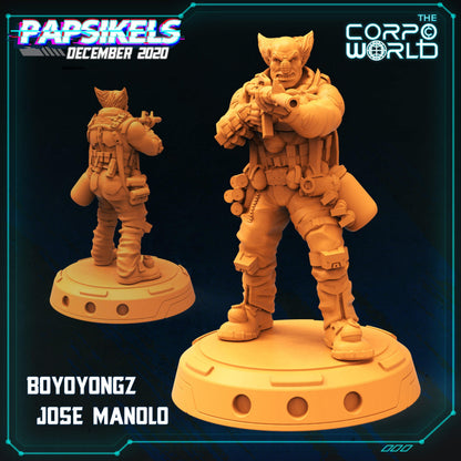 3D Printed Papsikels Typoon Gang Set 28mm 32mm