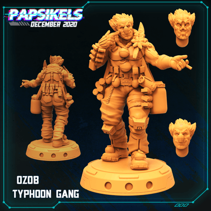 3D Printed Papsikels Typoon Gang Set 28mm 32mm