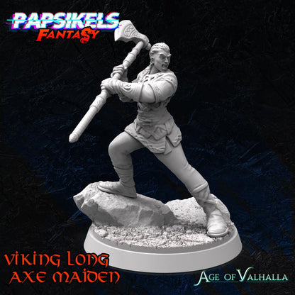 3D Printed Papsikels Viking Set 28mm 32mm