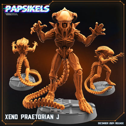 3D Printed Papsikels Xeno Praetorian Dec. 2024 SciFi 28mm 32mm
