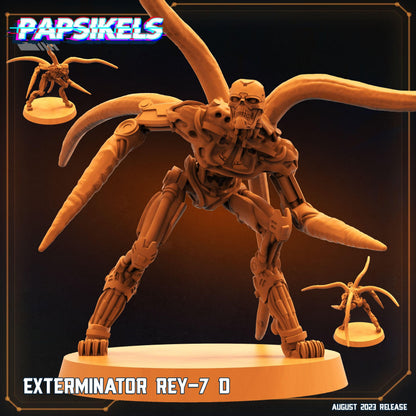 3D Printed Papsikels Xenowars Genesis Exterminator Ret 7 Set 28mm 32mm