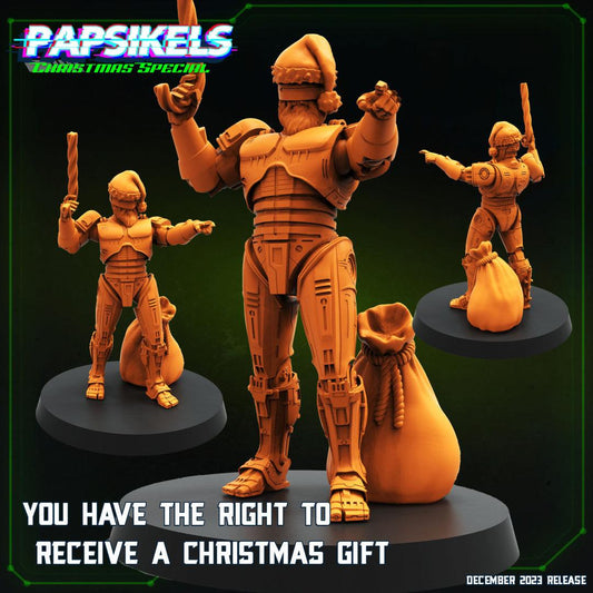 3D Printed Papsikels You Have The Right To Receive A Christmas Gift 28mm 32mm