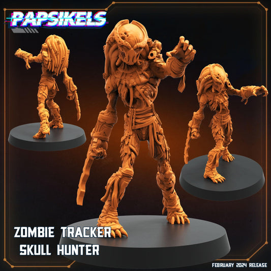 3D Printed Papsikels Zombie Tracker Skull Hunter 28mm 32mm