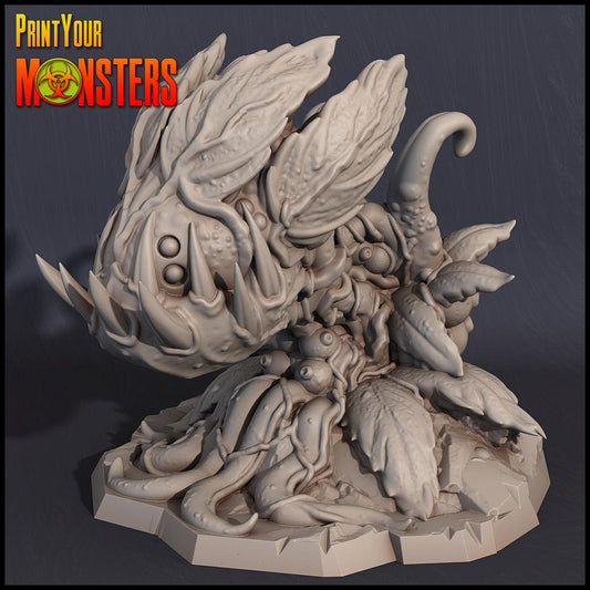 3D Printed Print Your Monsters Baby Carnivorous Plant 2 Set 28mm - 32mm D&D Wargaming