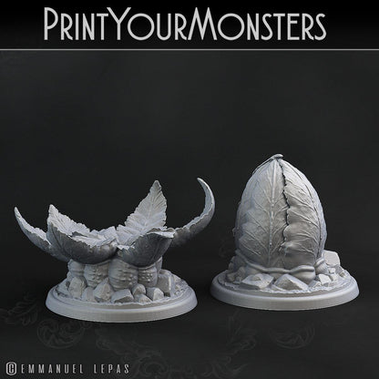 3D Printed Print Your Monsters Burrowed Leaftongue Tarantulas Carniflora Jungle Predators28mm - 32mm D&D Wargaming