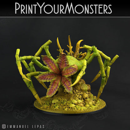 3D Printed Print Your Monsters  Carniflora Jungle Predators Set 28mm - 32mm D&D Wargaming