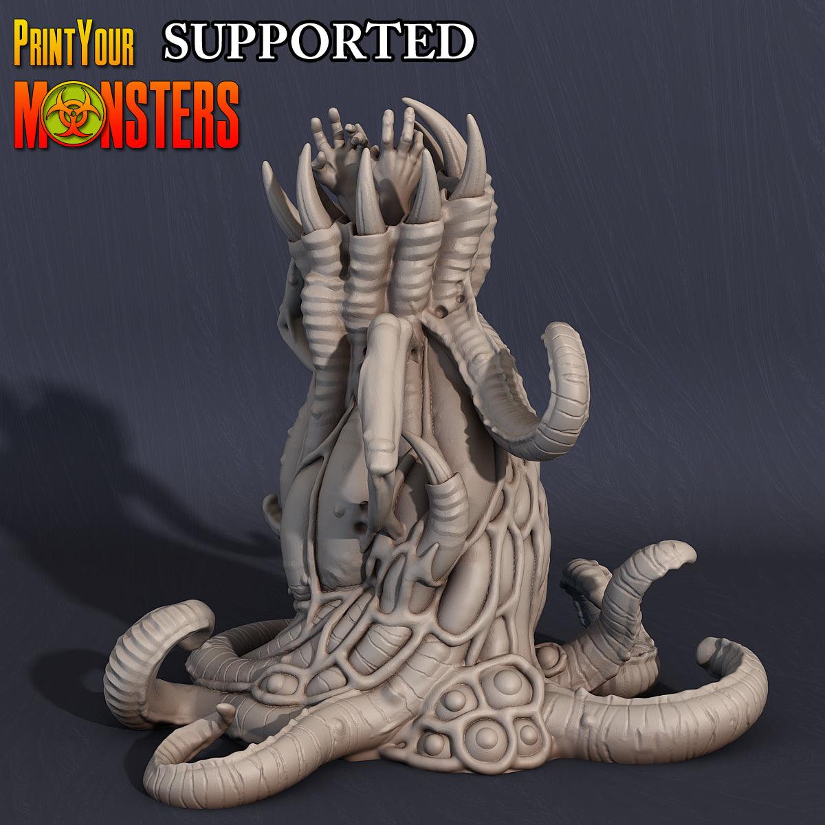 3D Printed Print Your Monsters Chaos Creature Set 28mm - 32mm D&D Wargaming