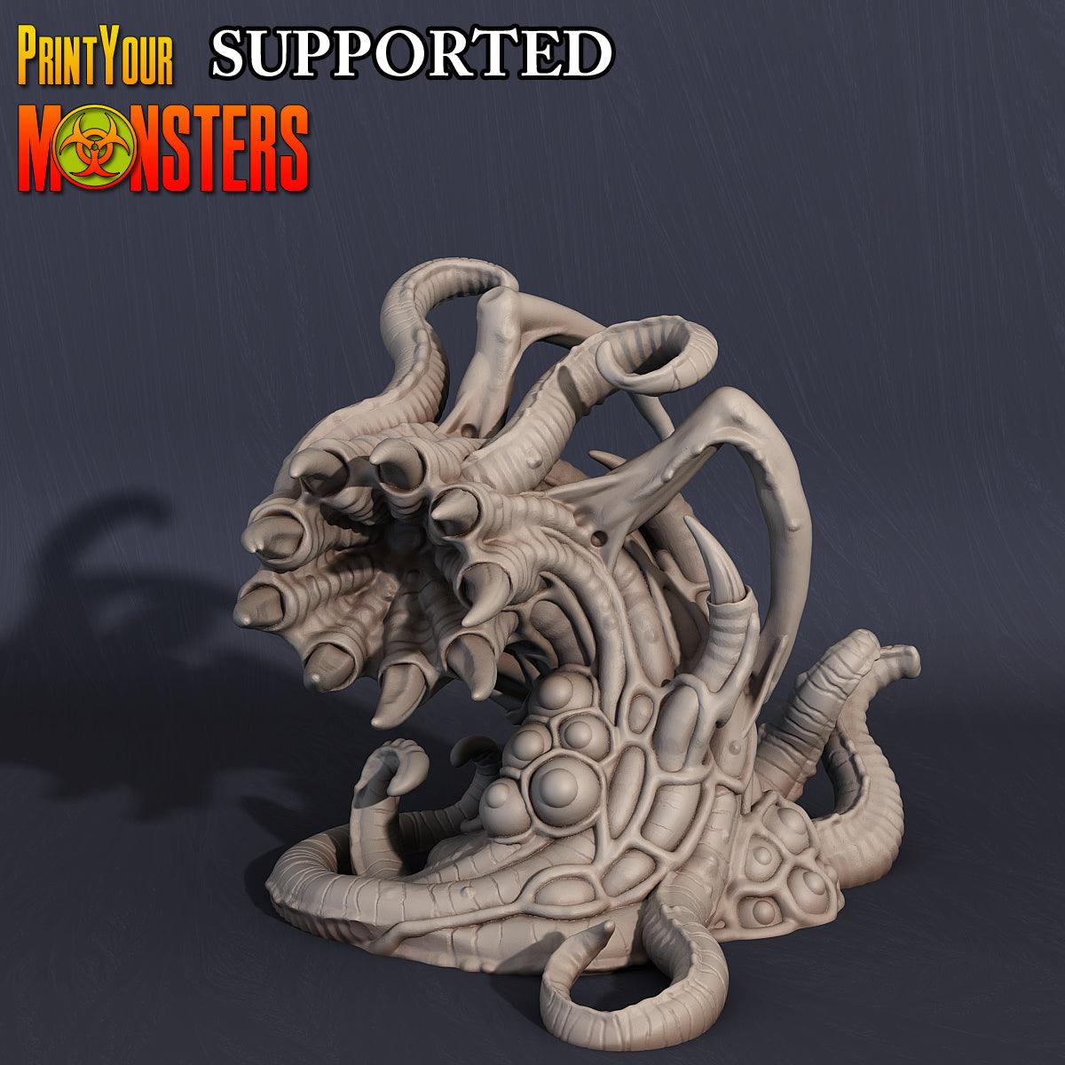 3D Printed Print Your Monsters Chaos Creature Set 28mm - 32mm D&D Wargaming