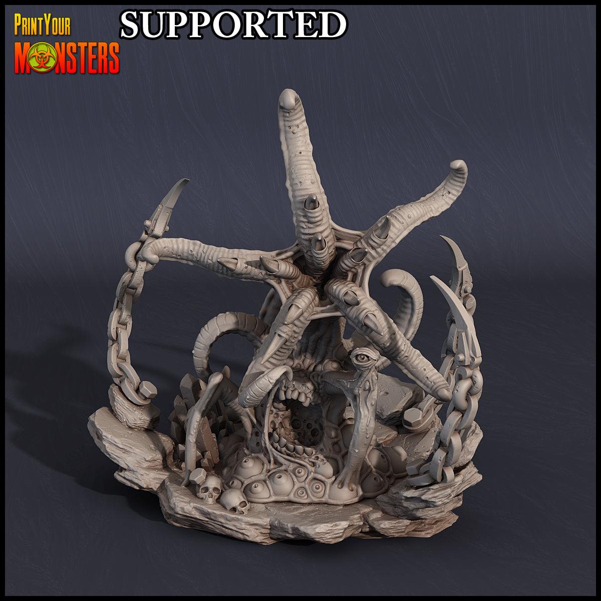 3D Printed Print Your Monsters Chaos Creature Set 28mm - 32mm D&D Wargaming