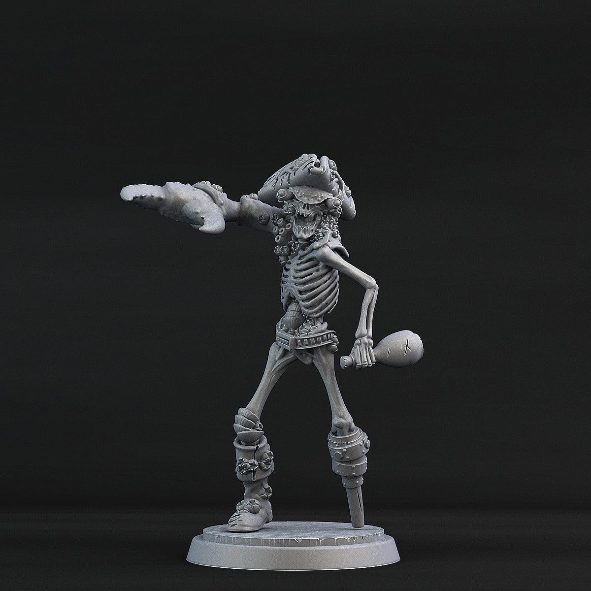 3D Printed Print Your Monsters Crab Pirate Set 28mm - 32mm D&D Wargaming