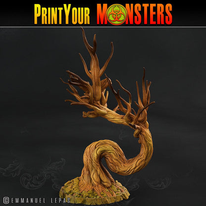 3D Printed Print Your Monsters Creepy Dark Trees The Shadowcreep Wood Set 28mm - 32mm D&D Wargaming