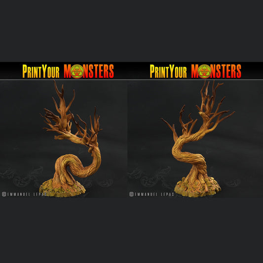 3D Printed Print Your Monsters Creepy Dark Trees The Shadowcreep Wood Set 28mm - 32mm D&D Wargaming