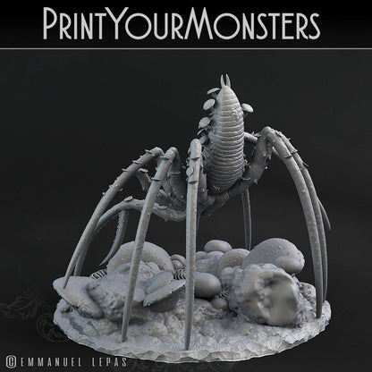 3D Printed Print Your Monsters Dancing Toadstool Spider 28mm - 32mm D&D Wargaming