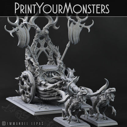 3D Printed Print Your Monsters Dark Elves Full Army Set 28mm - 32mm D&D Wargaming