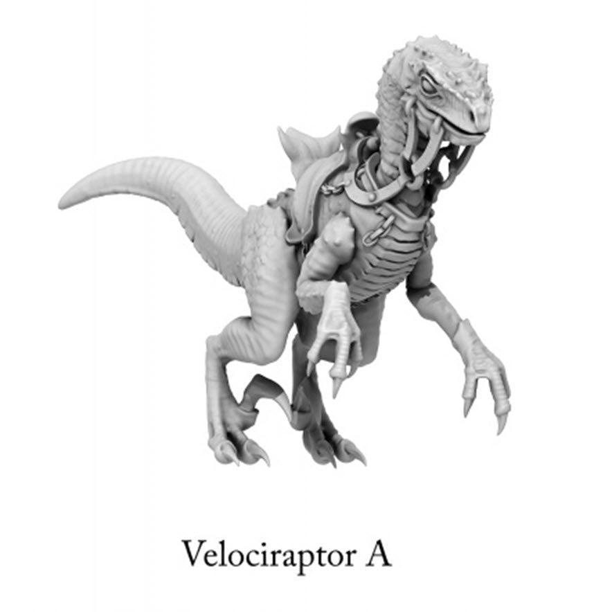 3D Printed Print Your Monsters Dark Elves Raptor Mounts Set 28mm - 32mm D&D Wargaming