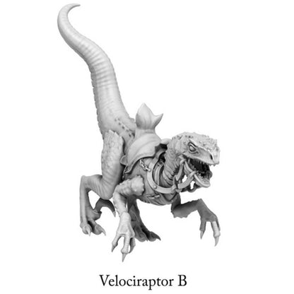 3D Printed Print Your Monsters Dark Elves Raptor Mounts Set 28mm - 32mm D&D Wargaming