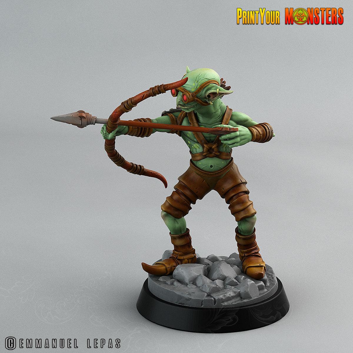 3D Printed Print Your Monsters Goblins Depths Of Choas Confronting The Abyss 28mm - 32mm D&D Wargaming