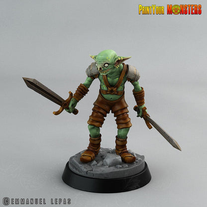 3D Printed Print Your Monsters Goblins Depths Of Choas Confronting The Abyss 28mm - 32mm D&D Wargaming