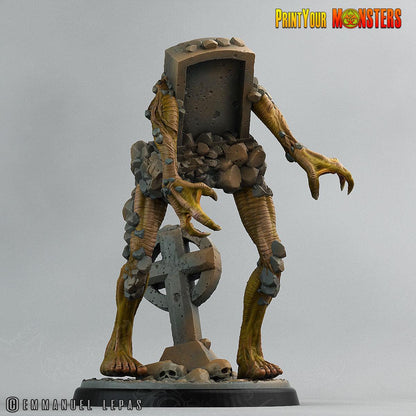 3D Printed Print Your Monsters Graveyard Monsters The Living Graveyard 28mm - 32mm D&D Wargaming