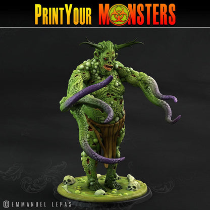 3D Printed Print Your Monsters Guardian Plague Army Of Spooky Swamp Set 28mm - 32mm D&D Wargaming