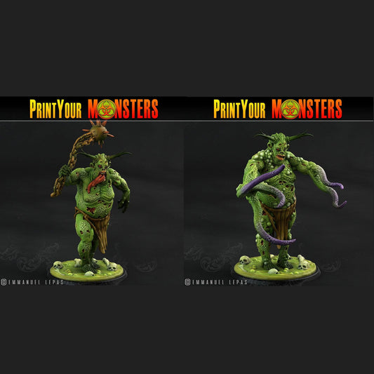 3D Printed Print Your Monsters Guardian Plague Army Of Spooky Swamp Set 28mm - 32mm D&D Wargaming