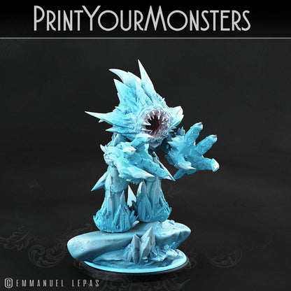 3D Printed Print Your Monsters Iceheart Lamproid The Wrath of Gloomrime Monsters Part II Set 28mm - 32mm D&D Wargaming