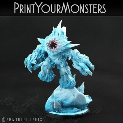 3D Printed Print Your Monsters Iceheart Lamproid The Wrath of Gloomrime Monsters Part II Set 28mm - 32mm D&D Wargaming