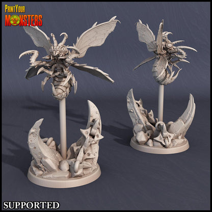 3D Printed Print Your Monsters Infernal Bee Set The Infernal Hive 28mm - 32mm D&D Wargaming