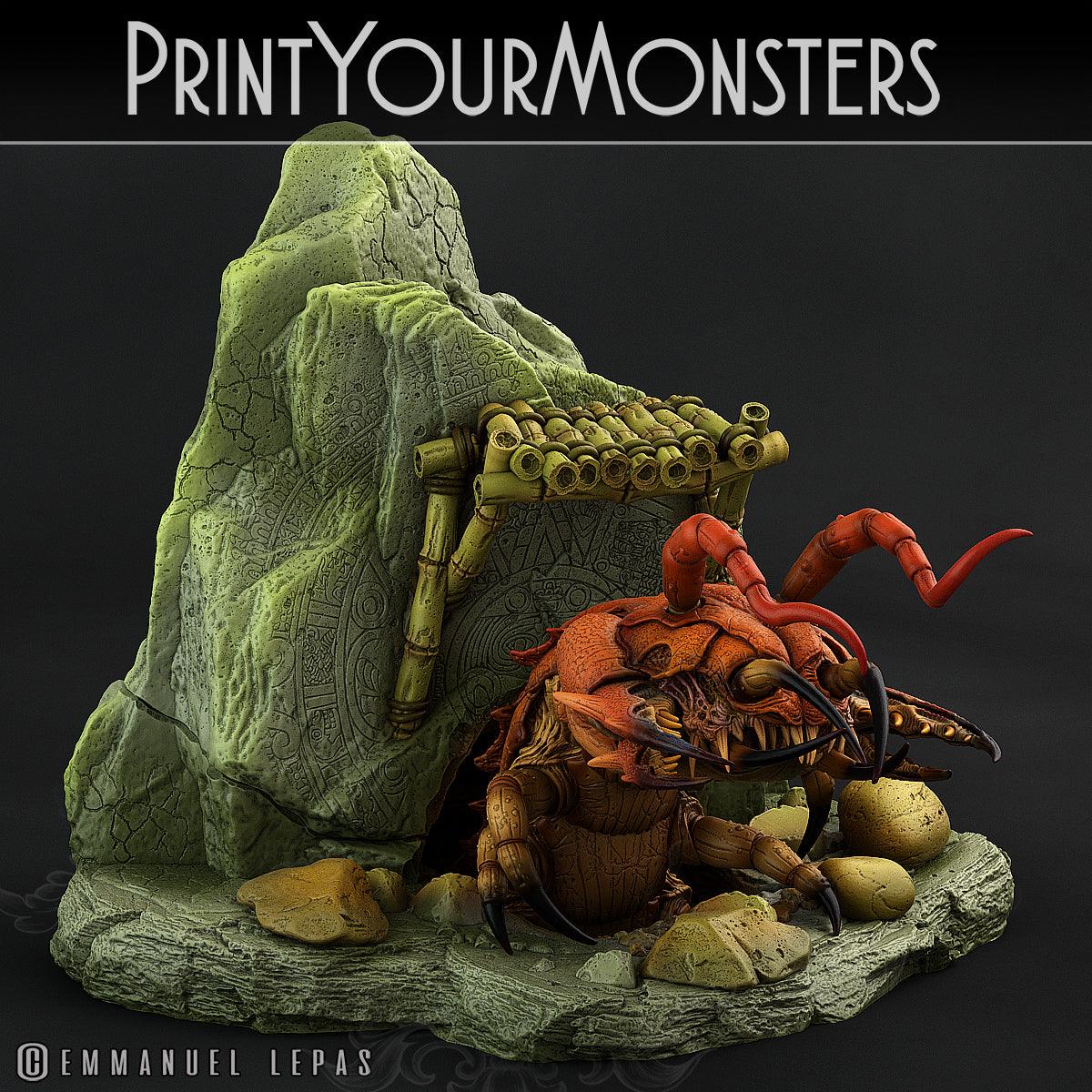 3D Printed Print Your Monsters Jungle Goblins Pack 28mm - 32mm D&D Wargaming