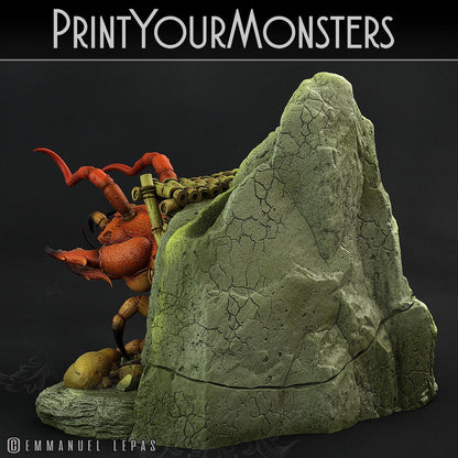 3D Printed Print Your Monsters Jungle Goblins Pack 28mm - 32mm D&D Wargaming