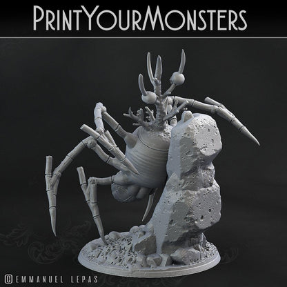 3D Printed Print Your Monsters Leaftongue Tarantulas Carniflora Jungle Predators 28mm - 32mm D&D Wargaming