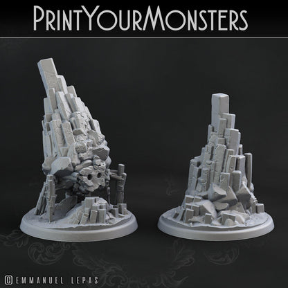 3D Printed Print Your Monsters Little Golem Set 28mm - 32mm D&D Wargaming