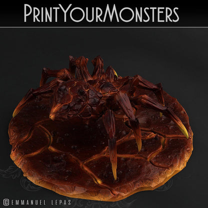 3D Printed Print Your Monsters Magmaranea Spider 28mm - 32mm D&D Wargaming