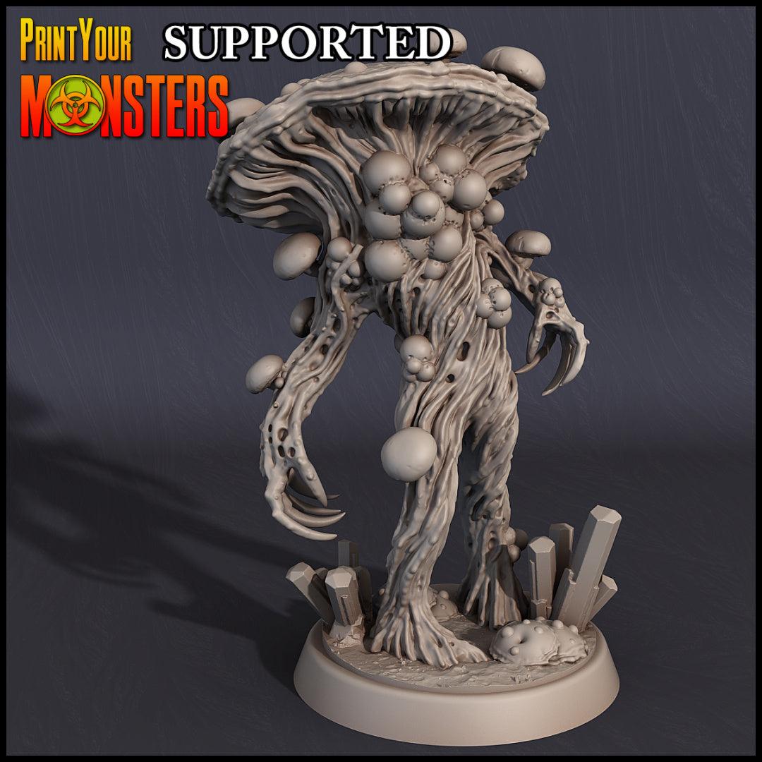 3D Printed Print Your Monsters Nightmare Fungi Nightmare Grotto Fungi 28mm - 32mm D&D Wargaming