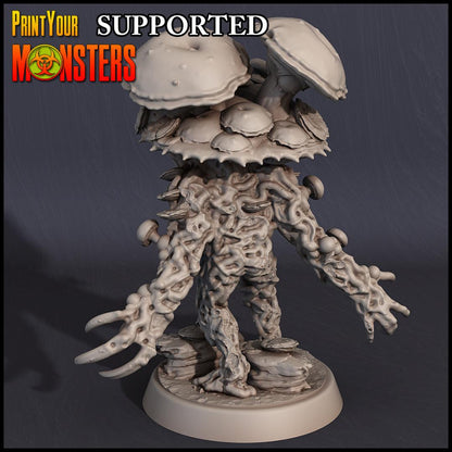 3D Printed Print Your Monsters Nightmare Fungi Nightmare Grotto Fungi 28mm - 32mm D&D Wargaming