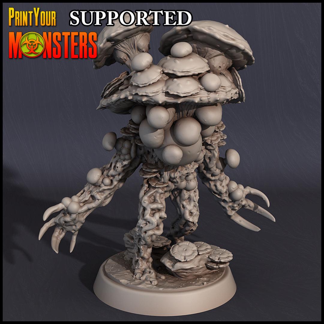 3D Printed Print Your Monsters Nightmare Fungi Nightmare Grotto Fungi 28mm - 32mm D&D Wargaming
