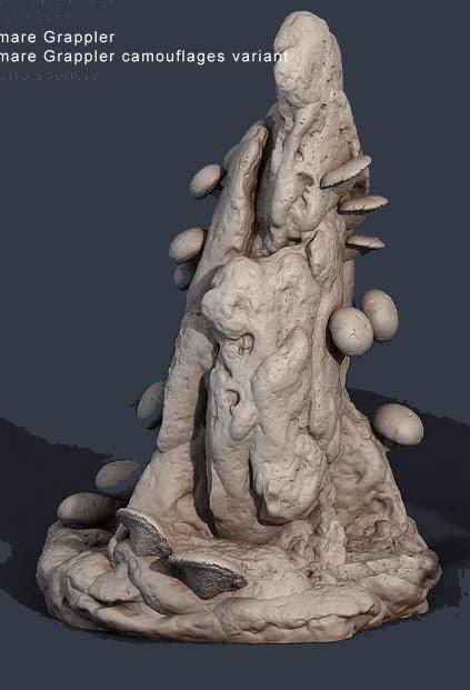 3D Printed Print Your Monsters Nightmare Grappler Fungi Nightmare Grotto Fungi 28mm - 32mm D&D Wargaming