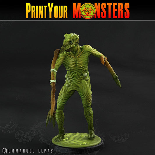 3D Printed Print Your Monsters Plague Men Plague Army Of Spooky Swamp Set 28mm - 32mm D&D Wargaming