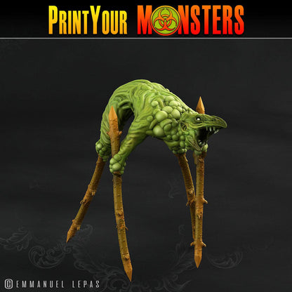 3D Printed Print Your Monsters Plague Men Plague Army Of Spooky Swamp Set 28mm - 32mm D&D Wargaming