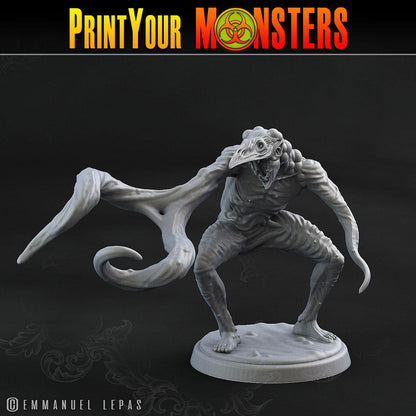 3D Printed Print Your Monsters Plague Men Plague Army Of Spooky Swamp Set 28mm - 32mm D&D Wargaming