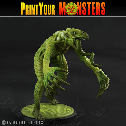 3D Printed Print Your Monsters Plague Men Plague Army Of Spooky Swamp Set 28mm - 32mm D&D Wargaming