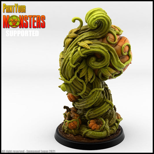 3D Printed Print Your Monsters Pumpkin Plant Pumpkins Attack Pack 28mm - 32mm D&D Wargaming