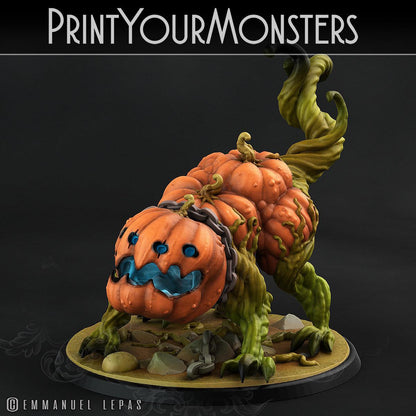 3D Printed Print Your Monsters Pumpkins Attack Pack II Set 28mm - 32mm D&D Wargaming