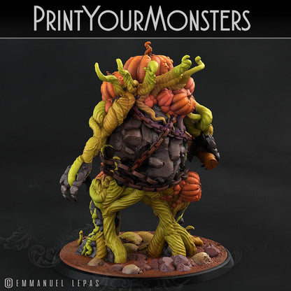3D Printed Print Your Monsters Pumpkins Attack Pack II Set 28mm - 32mm D&D Wargaming