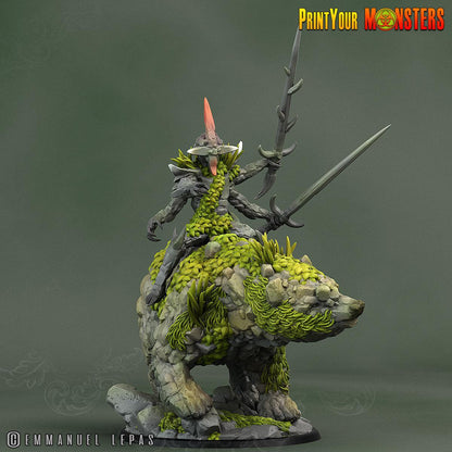 3D Printed Print Your Monsters Rock Champion Rock Monsters From Magic Valley Set 28mm - 32mm D&D Wargaming