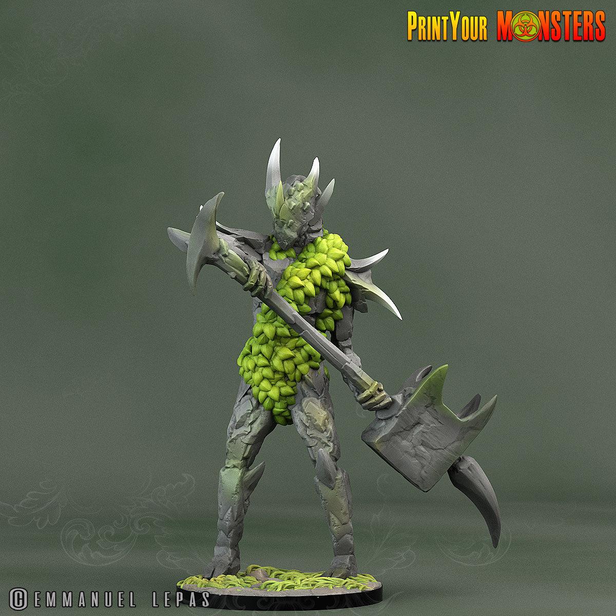 3D Printed Print Your Monsters Rock Soldiers Rock Monsters From Magic Valley Set 28mm - 32mm D&D Wargaming