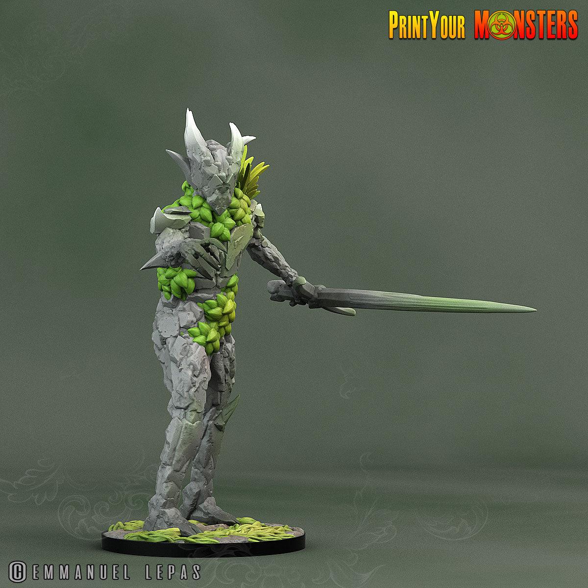 3D Printed Print Your Monsters Rock Soldiers Rock Monsters From Magic Valley Set 28mm - 32mm D&D Wargaming